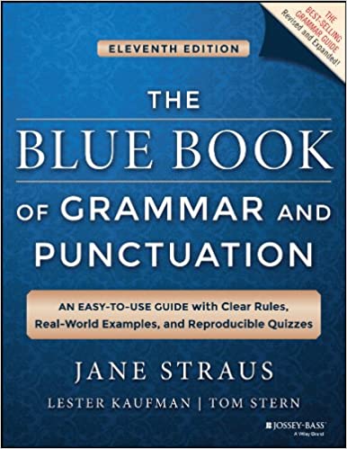 the blue book of grammar and punctuation pdf