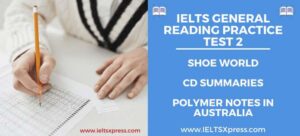 IELTS General Reading Practice Test 2 with Answers