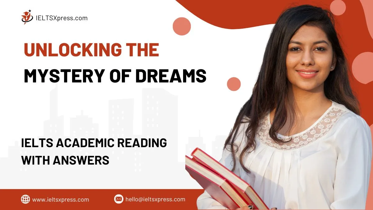 what are dreams ielts reading