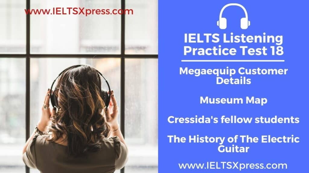 the history of the electric guitar ielts listening