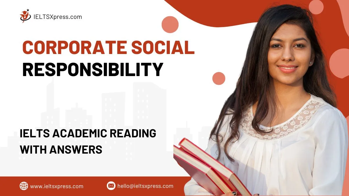 Corporate Social Responsibility Reading Answers