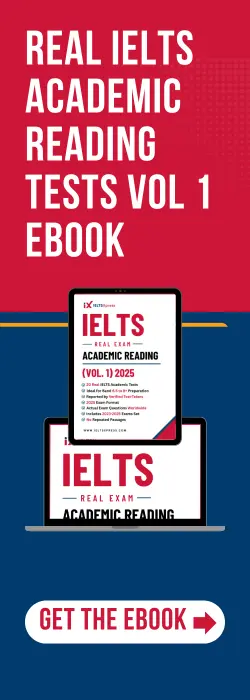 REAL IELTS ACADEMIC READING TESTS VOL 1 EBOOK sidebar