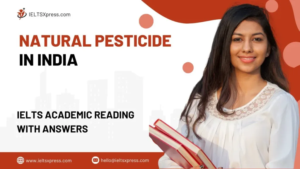 Natural Pesticide In India Reading Answers