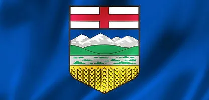 IELTS Test Centres In Canada Alberta flag