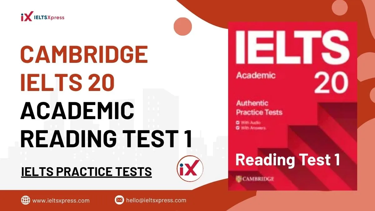 cambridge ielts 20 academic reading test 1