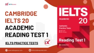 cambridge ielts 20 academic reading test 1