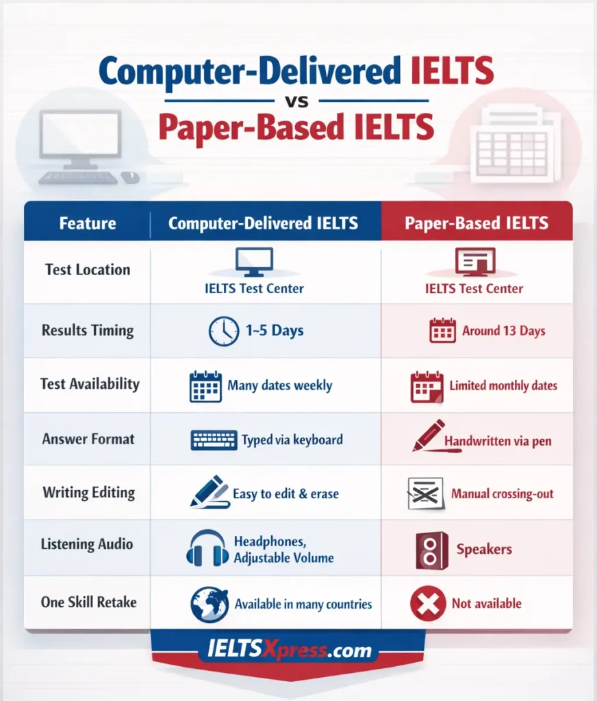 computer-delivered ielts vs paper based ielts