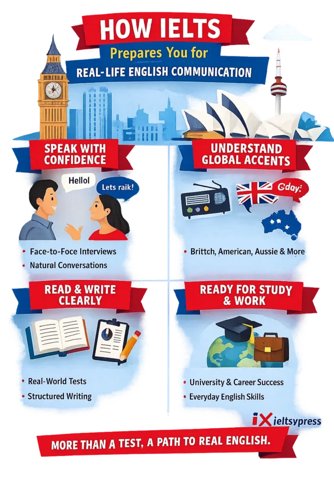 learn how ielts prepares you for real life english